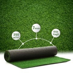 ZeminYap Yeşil Suni Çim Halısı 7 mm